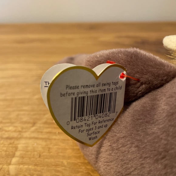 Ty Beanie Babies Jolly Walrus Brown 1996 – New Tag Protector VINTAGE - Picture 2 of 7